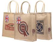 ジュート素材エコバッグ